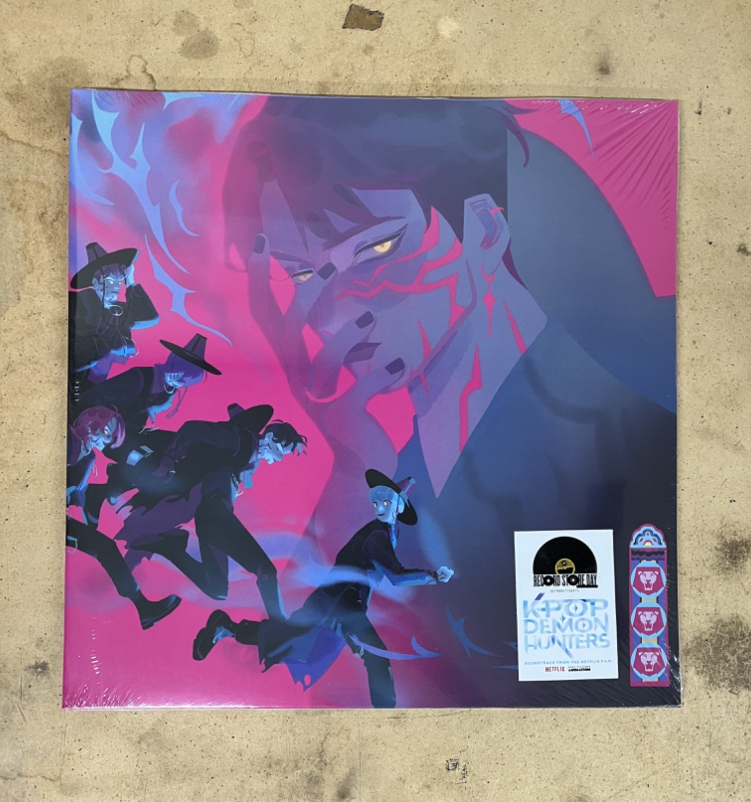 KPOP DEMON HUNTERS SOUNDTRACK VINYL LP NEW SEALED RSD 2026 SAJA BOYS EDITION