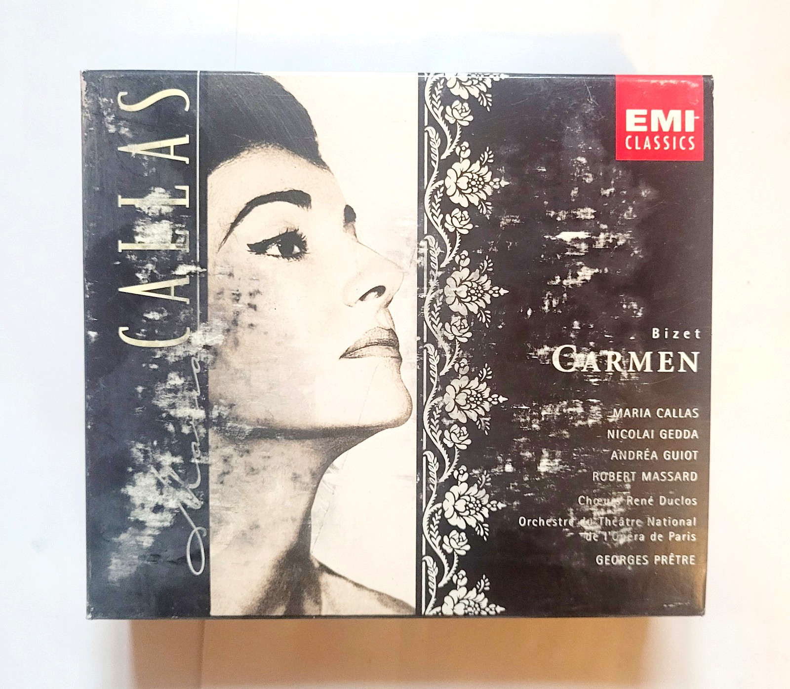 Bizet Carmen CD 2 Disc Box Set w/ Book  EMI Classics 1997 