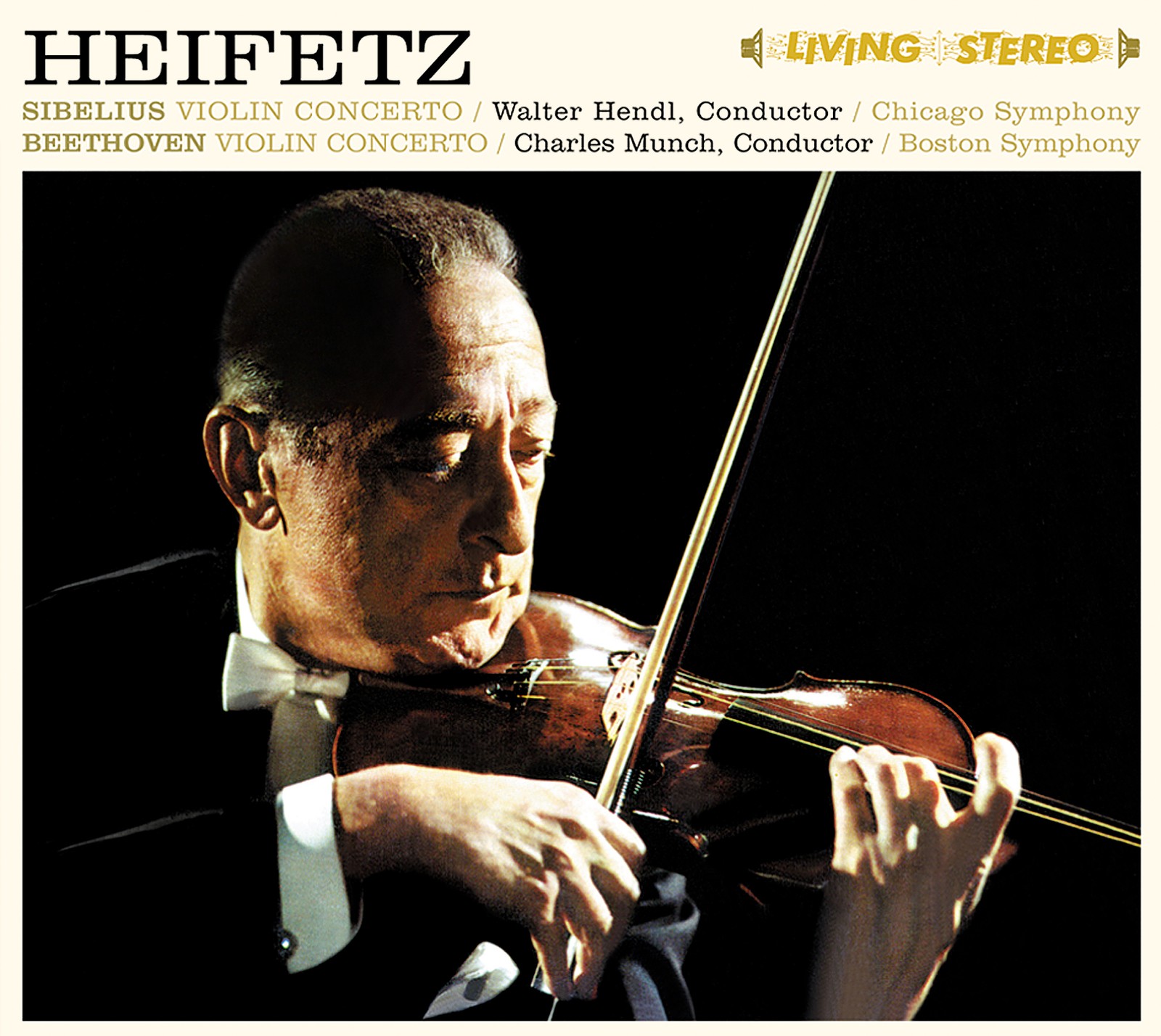 Jascha Heifetz - Sibelius & Beethoven Violin Concertos (CD)