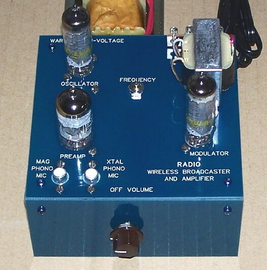 UNBUILT KIT - vintage vacuum tube Knight RADIO BROADCASTER & AMPLIFIER repro set