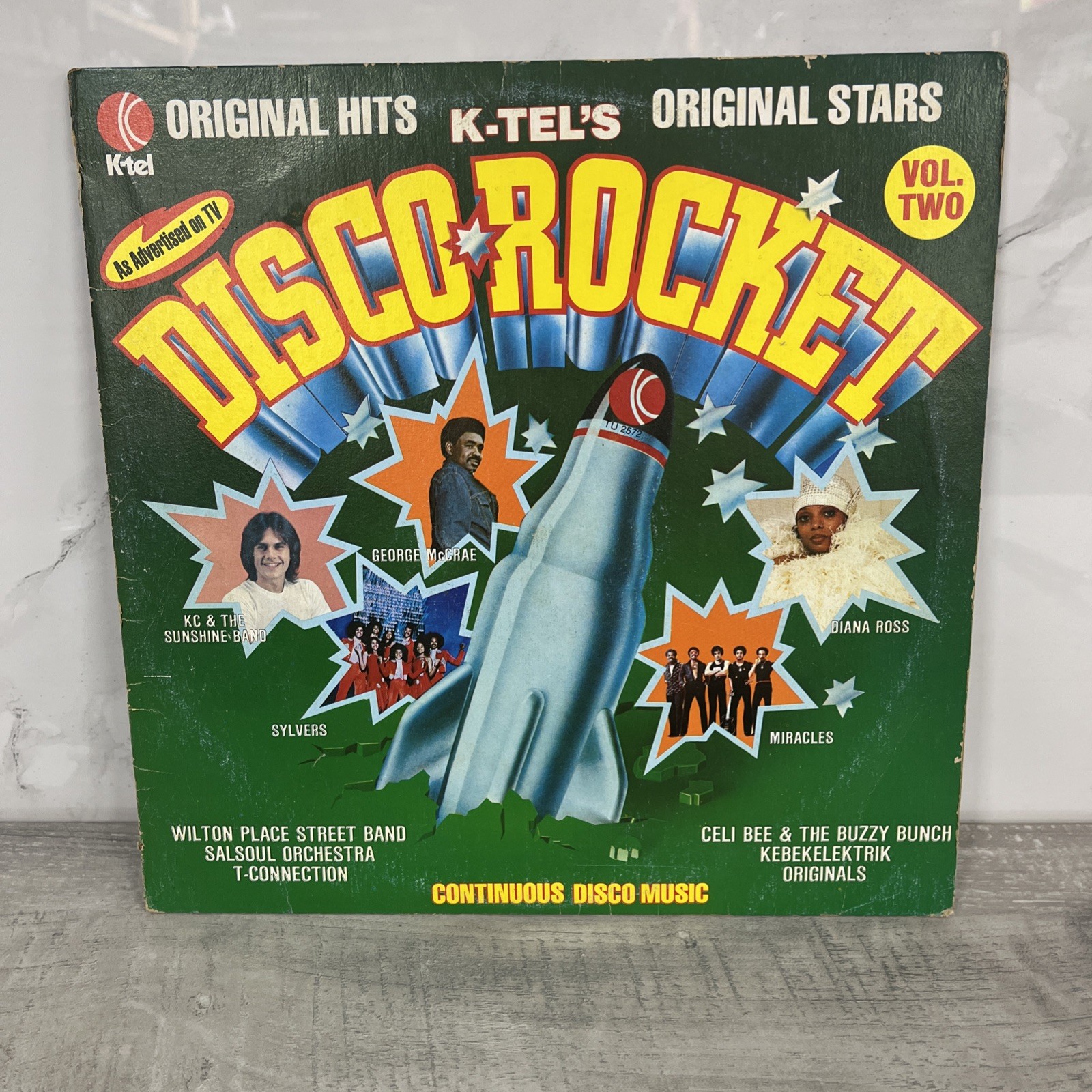 V/A Lp Disco Rocket Vol. One 1 On K-Tel -