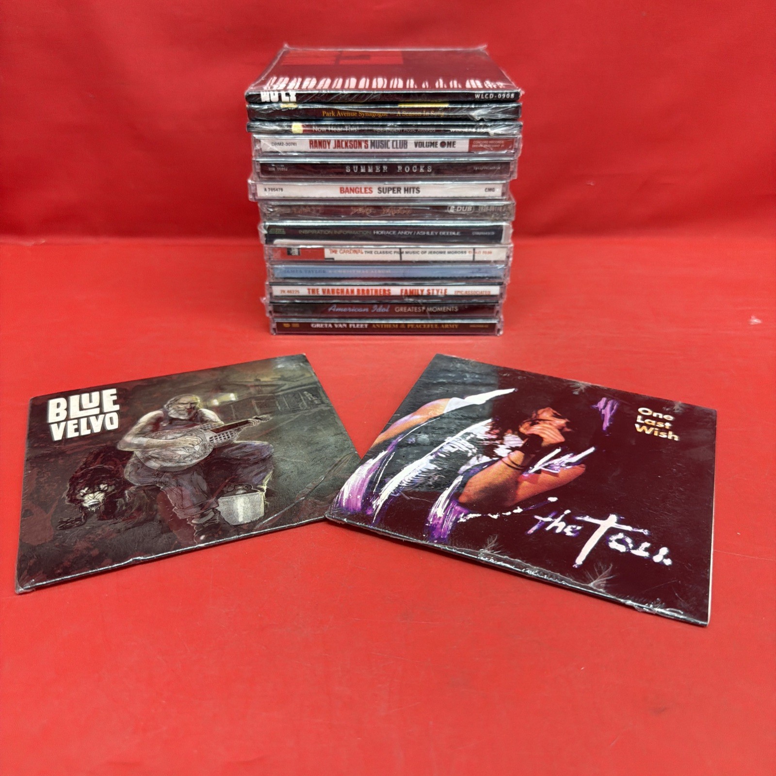 Mixed Lot 15 Sealed CDs Bangles Greta Van Fleet Randy Jackson Rock Pop Jazz *14