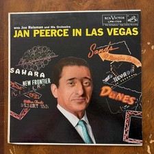 1958 Jan Peerce in Las Vegas LP Vinyl RCA Victor Living Stereo LSP-1709 picture