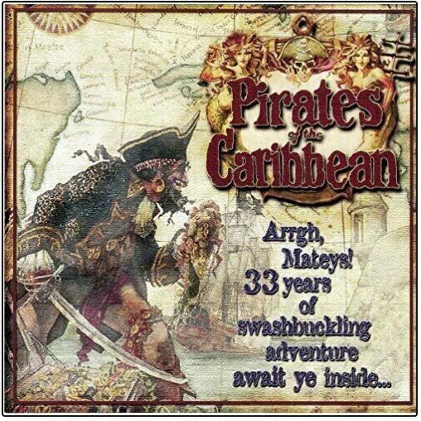 PAUL FREES - Pirates Of The Caribbean CD Excellent Condition RARE DEMO