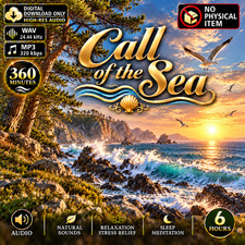 Call Of The Sea Nature Sounds Meditation Relaxation, 360 min, Digital Download picture