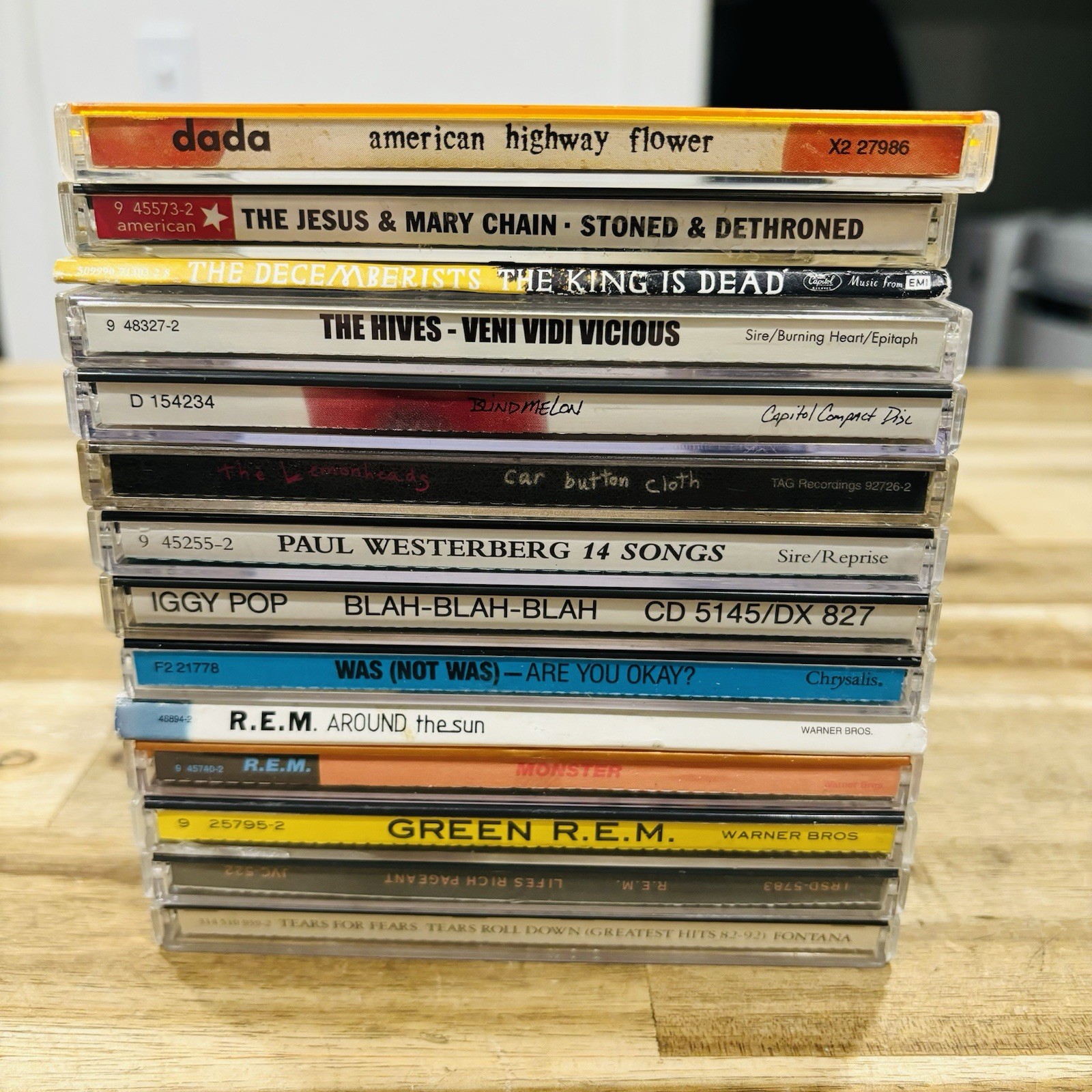 Lot of 14 CDs Alternative Rock Dada The Hives REM Paul Westerberg Iggy Pop
