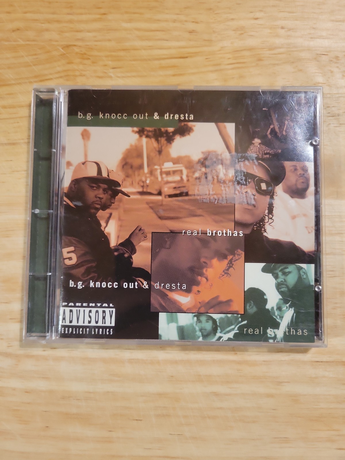 B.G. Knocc Out & Dresta – Real Brothas CD Promo Not For Sale 1995 Def Jam *Rare*