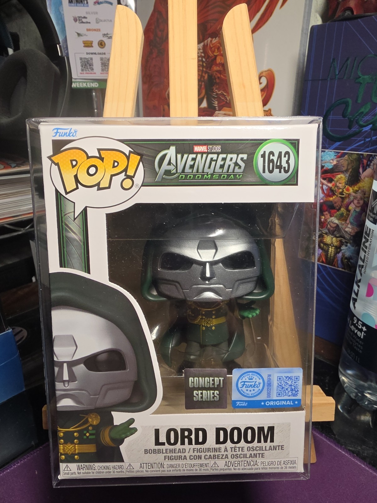 FUNKO POP MARVEL STUDIOS AVENGERS DOOMSDAY 1643 LORD DOOM CONCEPT SERIES 2026 .