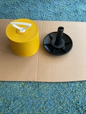 Lot of  30 Vintage ROCK  POP 45 RPM Records with Yellow Disk-Go-Case – VINTAGE.  picture