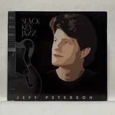 Jeff Peterson Slack Key Jazz CD 2005 Hawaiian Guitar Digipak Take Five Mahalo picture