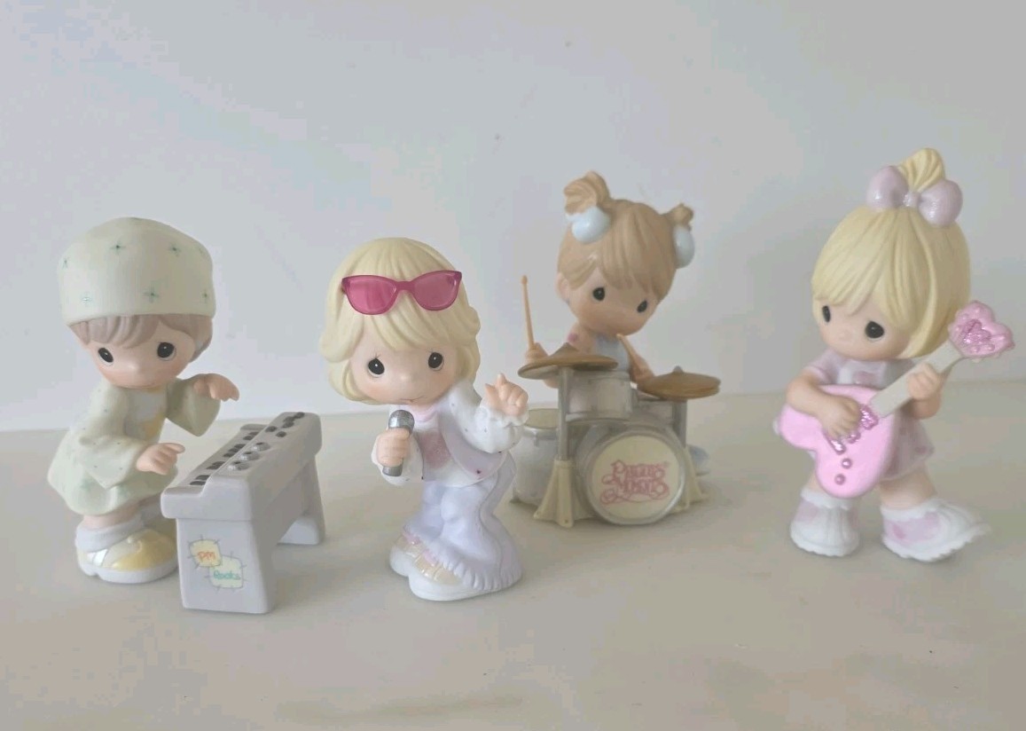 Precious Moments PM ROCKS BAND Tour Exclusive Set Drums Keyboard Guitar Singer