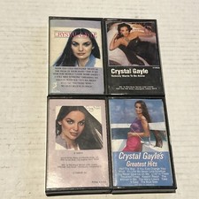 Crystal Gayle Cassette Tape Lot Of 4 - Hits / Self Titled & More 70s 80s Music picture