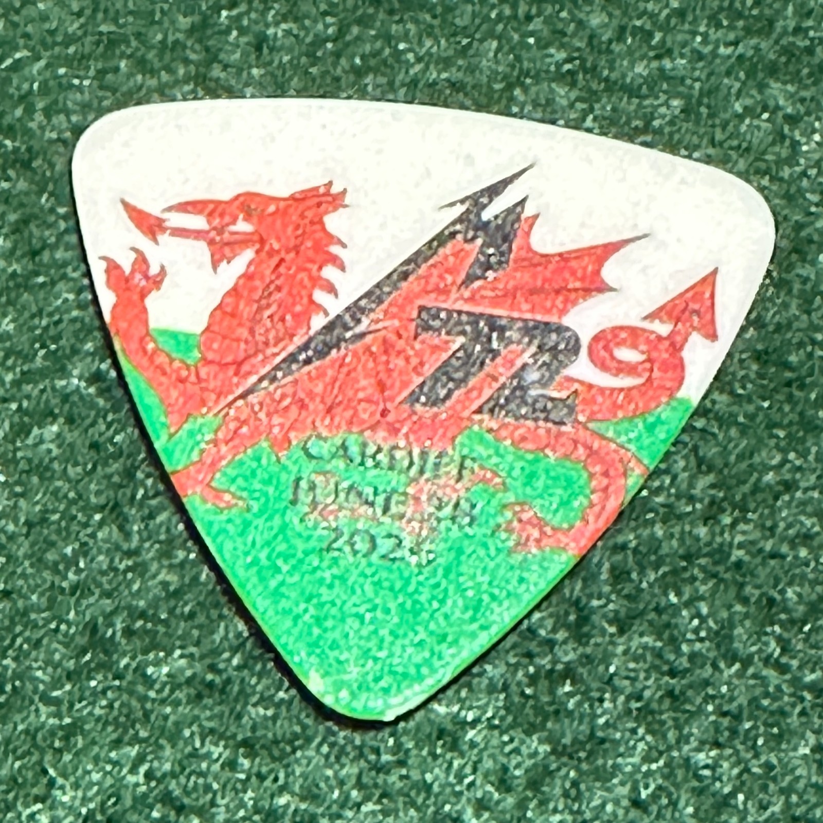 Guitar Pick / Metallica / World Tour 72 Seasons / Wales / June 2026