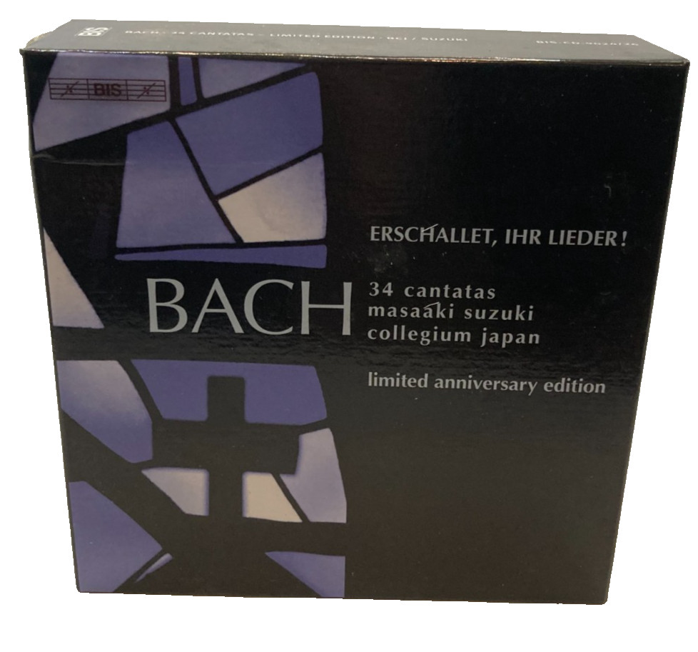 Bach Cantatas Vol 1-10 Bach Collegium Japan Masaaki Suzuki BIS 10 CD Set