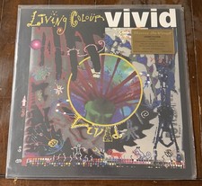 LIVING COLOUR - VIVID 180-Gram LP • Music On Vinyl #000522 Pink Vinyl NEW/SEALED picture