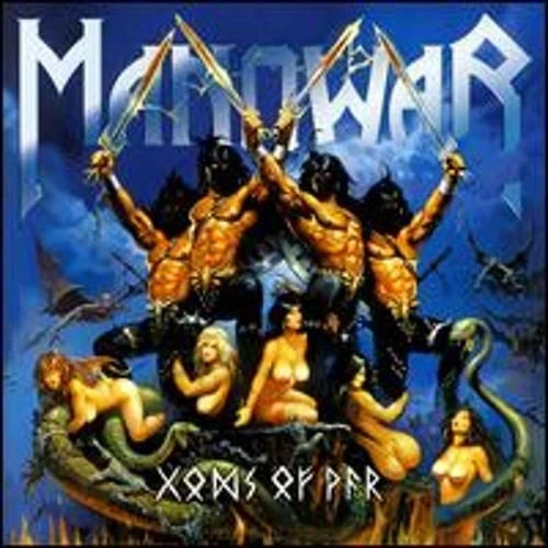 MANOWAR  - Gods Of War - RARE CD [MINT] 1983 Import - (Power Metal)