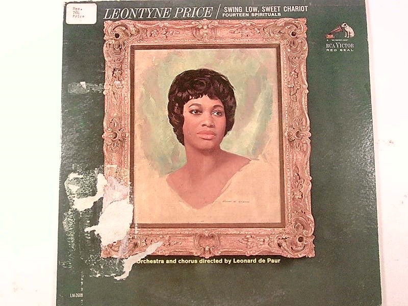 Leontyne Price – Swing Low, Sweet Chariot Record 1962 RCA Victor Spirituals 33