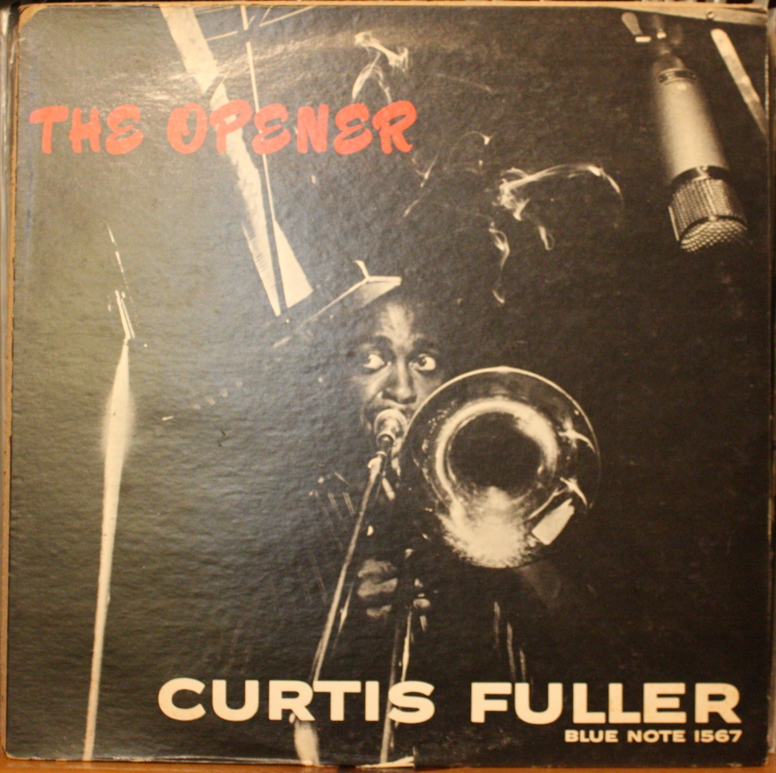 CURTIS FULLER **The Opener** 1957 JAZZ LP on BLUE NOTE 1567 REISSUE