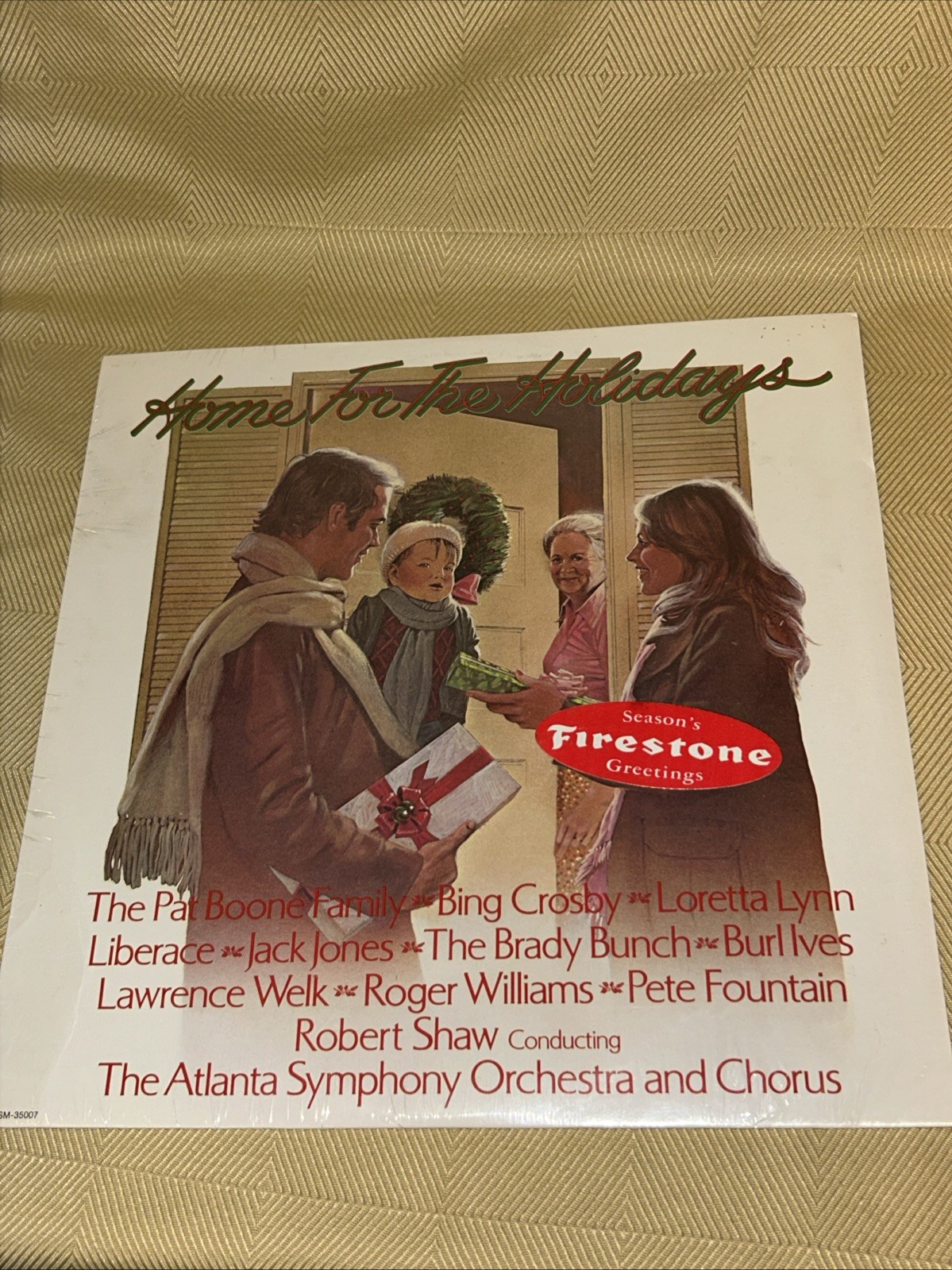 VTG 1978 Home For The Holidays Christmas Vinyl LP SEALED Firestone Brady Bunch