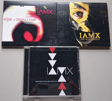 IAMX CD Lot Kiss + Swallow * The Alternative * Kingdom of the Welcome Addiction picture