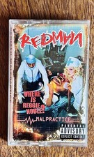 FIRST PRESSING / SEALED - 2001 Redman “Malpractice” (w/PA Sticker) Cassette Tape picture