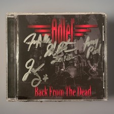 STEVEN ADLER (GUNS N ROSES) Back From the Dead (Autographed By The Band) picture