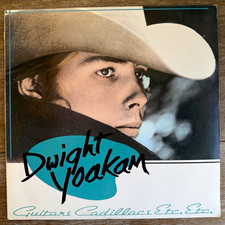 Dwight Yoakam - Guitars, Cadillacs, Etc., Etc. Vintage 1986 Vinyl LP W1-25372 picture