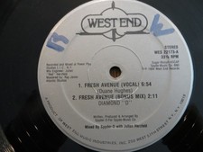 Diamond D – Fresh Avenue - 1984 West End WES 22173 Vinyl 12