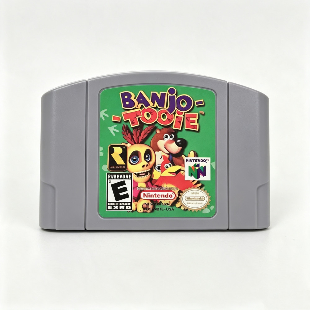 For Banjo Series TOOIE KAZOOIE Dreamie Game Cartridge For N64 USA Version