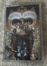 Michael Jackson Dangerous Cassette Tape Vintage 1991 Epic First Press ET45400 picture