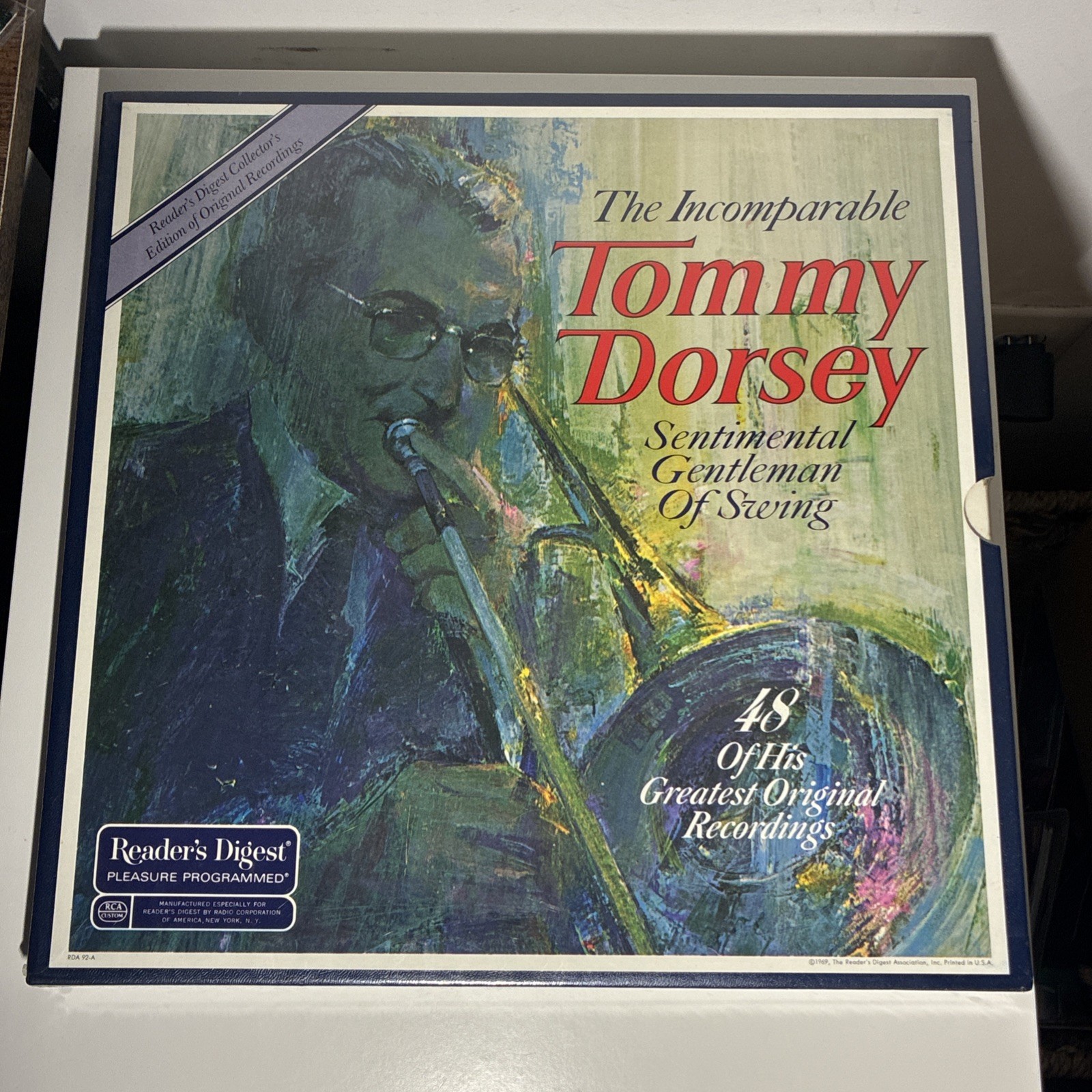 The Incomparable Tommy Dorsey ~ 1979 RCA Readers Digest RDA-92/A ~ Sealed LP Box