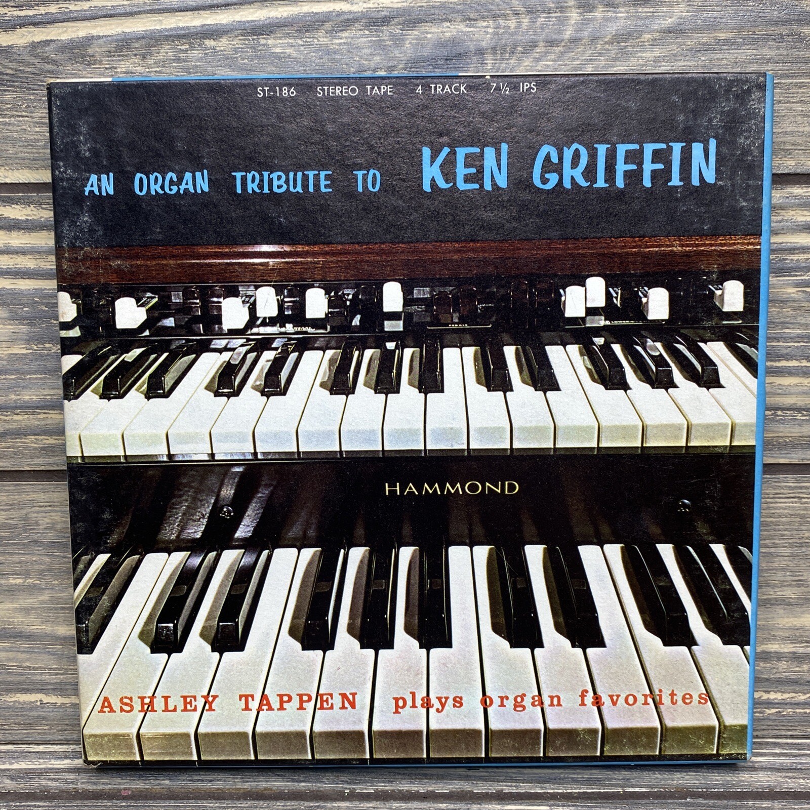 Vtg Bel Canto An Organ Tribute To Ken Griffin Ashley Tappen Stereophonic Reel