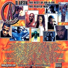 DJ ARSON - THE BEST OF 98-4-99 THE PLAYER WAY- HIP HOP NYC MIXTAPE MIX CD picture