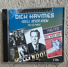 Dick Haymes You'll Never Know: His 53 Finest 1940-1950 (Retrospective) 2 CD rare picture