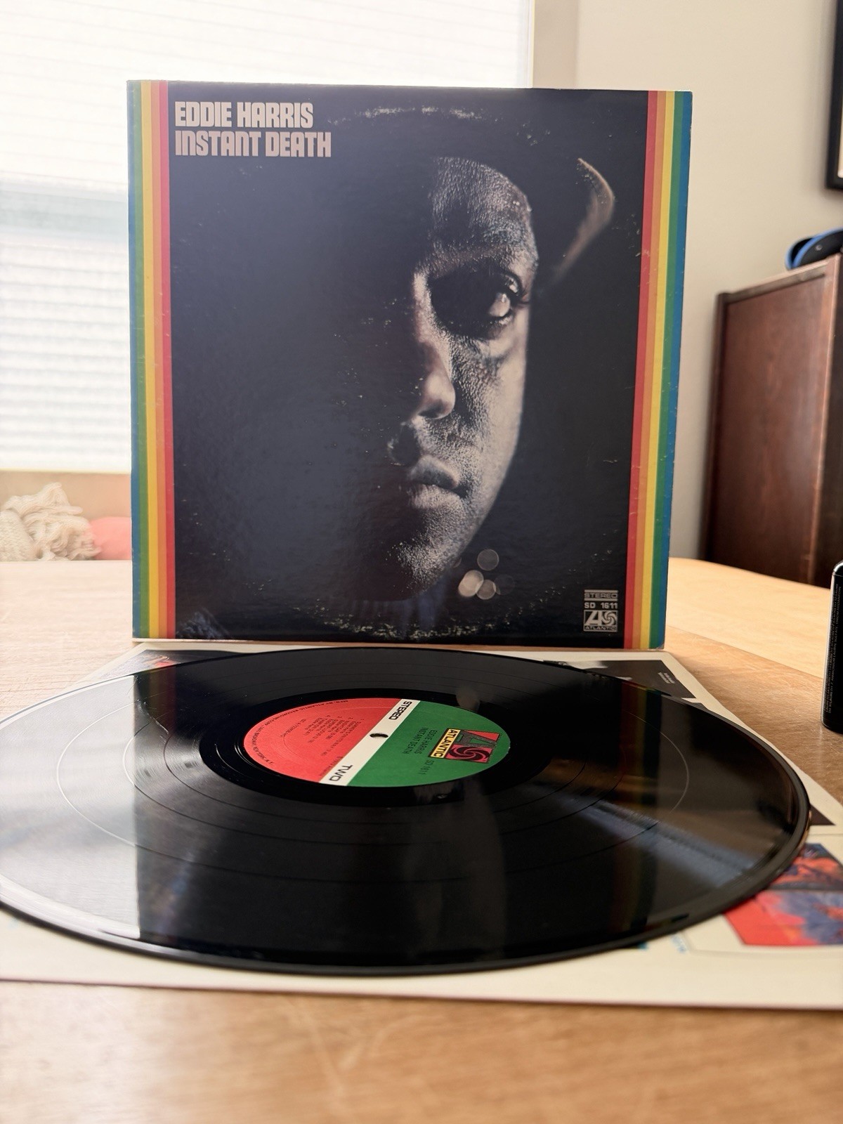Eddie Harris Instant Death LP Atlantic SD 1611 1972 Original Soul Jazz Funk VG+
