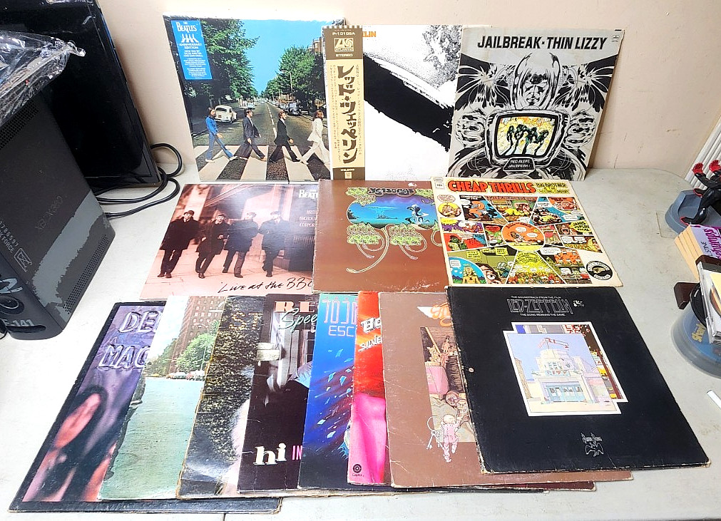 Lot Of 14 Classic Rock  Vinyl LP Records