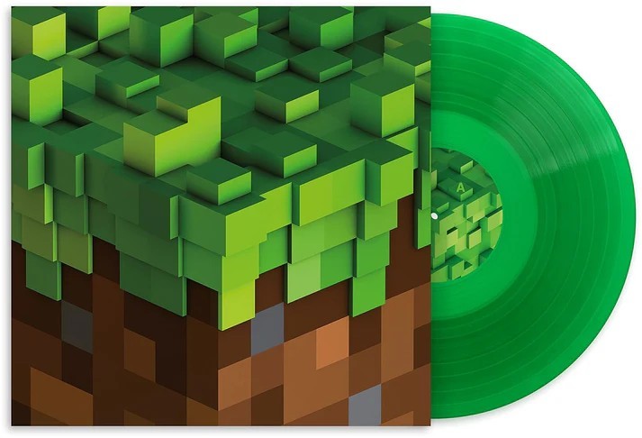 C418 Minecraft - Volume Alpha - Transparent Green Vinyl - LP   NEW/SEALED
