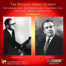 Artur Balsam Sonata for Viola/trio/quintet (The Budapest String (CD) (UK IMPORT) picture