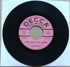 AMI ROUSELLE I Don't Want To Play DJ PROMO 45 7