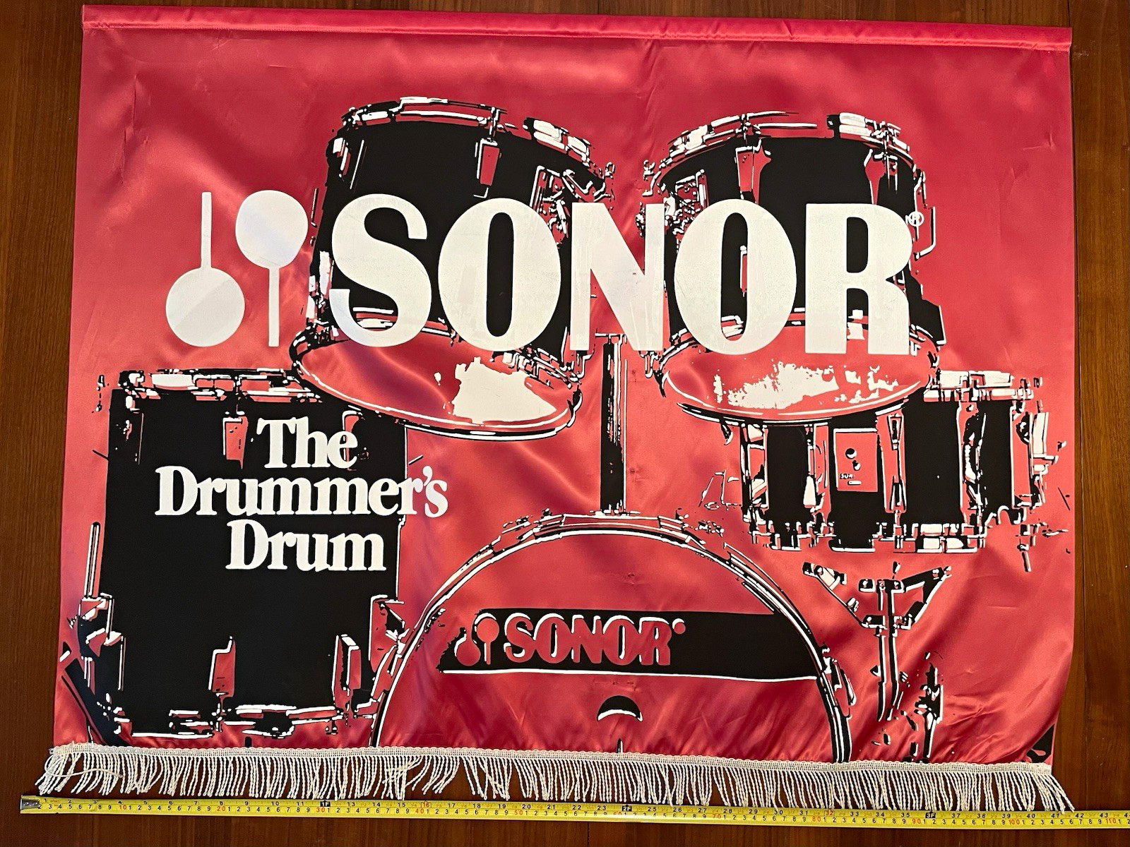 Vintage Sonor Drum Banner