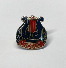 Vintage Chorus Music Award Lyre Acrylic pin picture