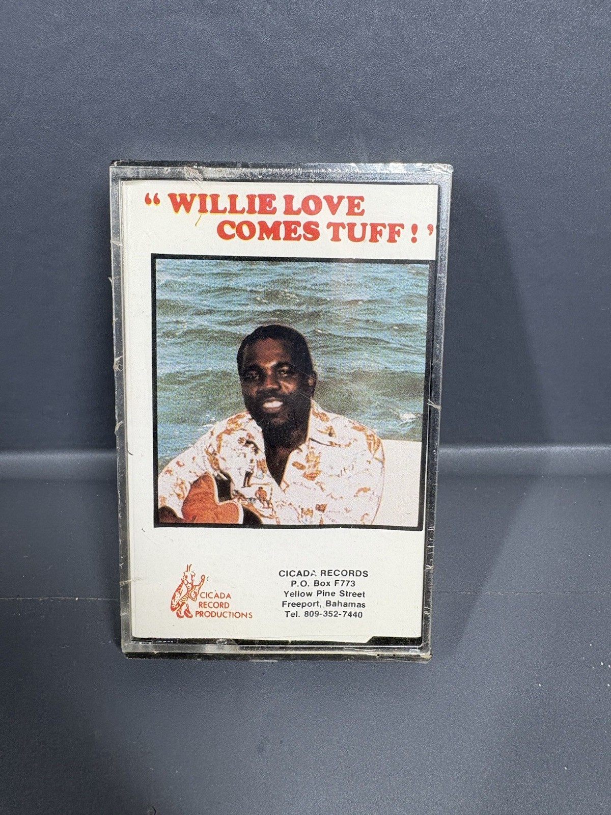 Willie Love Comes Tuff Audio Cassette Cicada Records Bahamas Sealed Rare