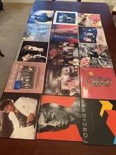 Vintage 80s Vinyl Lot of 15 Michael Jackson Queen Stones Toto Foreigner VG+ picture