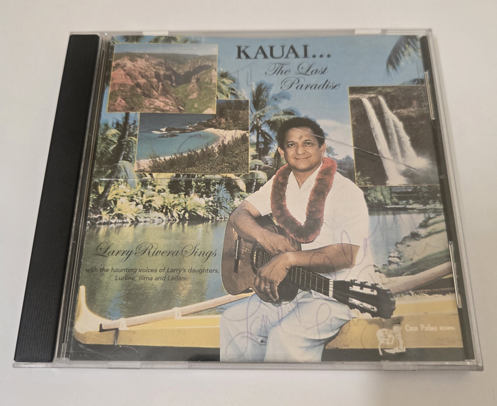Larry Rivera - Kauai… The Last Paradise 1985 CD (Coco Palms) *SIGNED* 12 Tracks