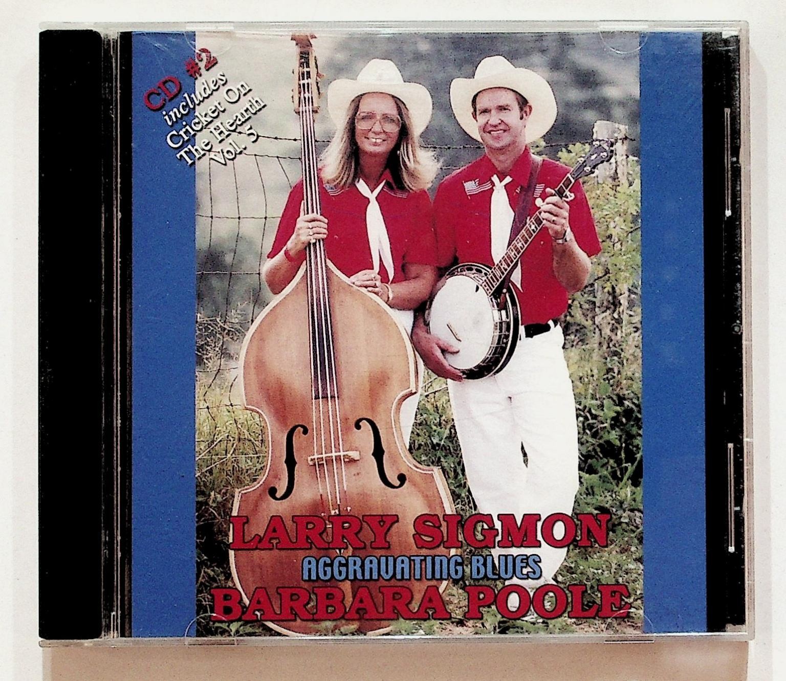Larry Sigmon & Barbara Poole - Aggravating Blues CD 1992 Unique Sound Bluegrass