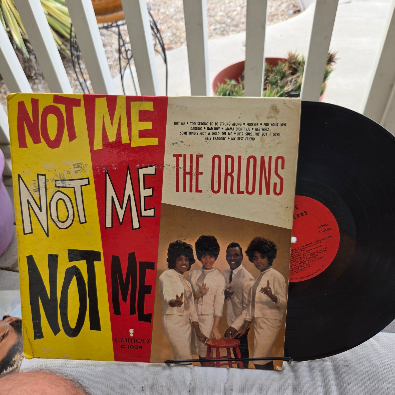 1963 The Orlons LP  Not Me Not Me Not Me LP MONO VG