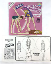 Barbie Looking Good Looking Great Exercise Album LP Vinyl Record+Poster 1982 Z1 picture