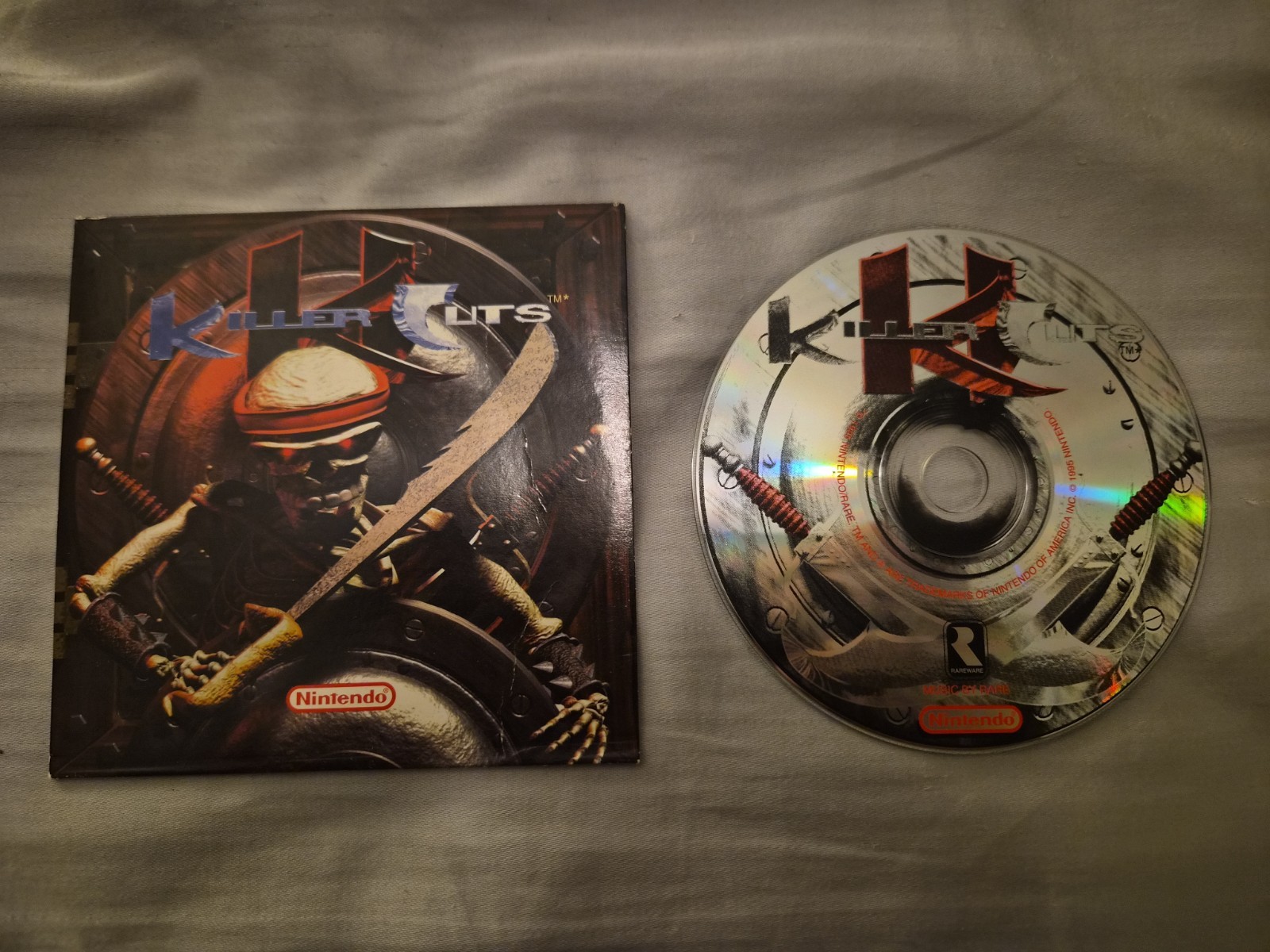 Nintendo Killer Cuts Soundtrack Cd. With Sleeve.