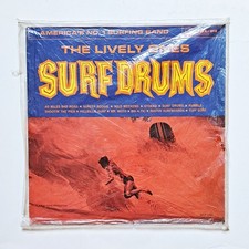 RARE-THE LIVELY ONES-SURF DRUM-1963-DEL-FI DFLP-1231-MONO-TESTED-EX- VINYL- LP picture