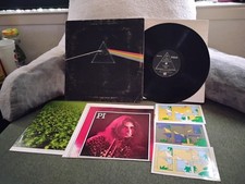 Pink Floyd The Dark Side of Moon LP 1973 W/Posters picture
